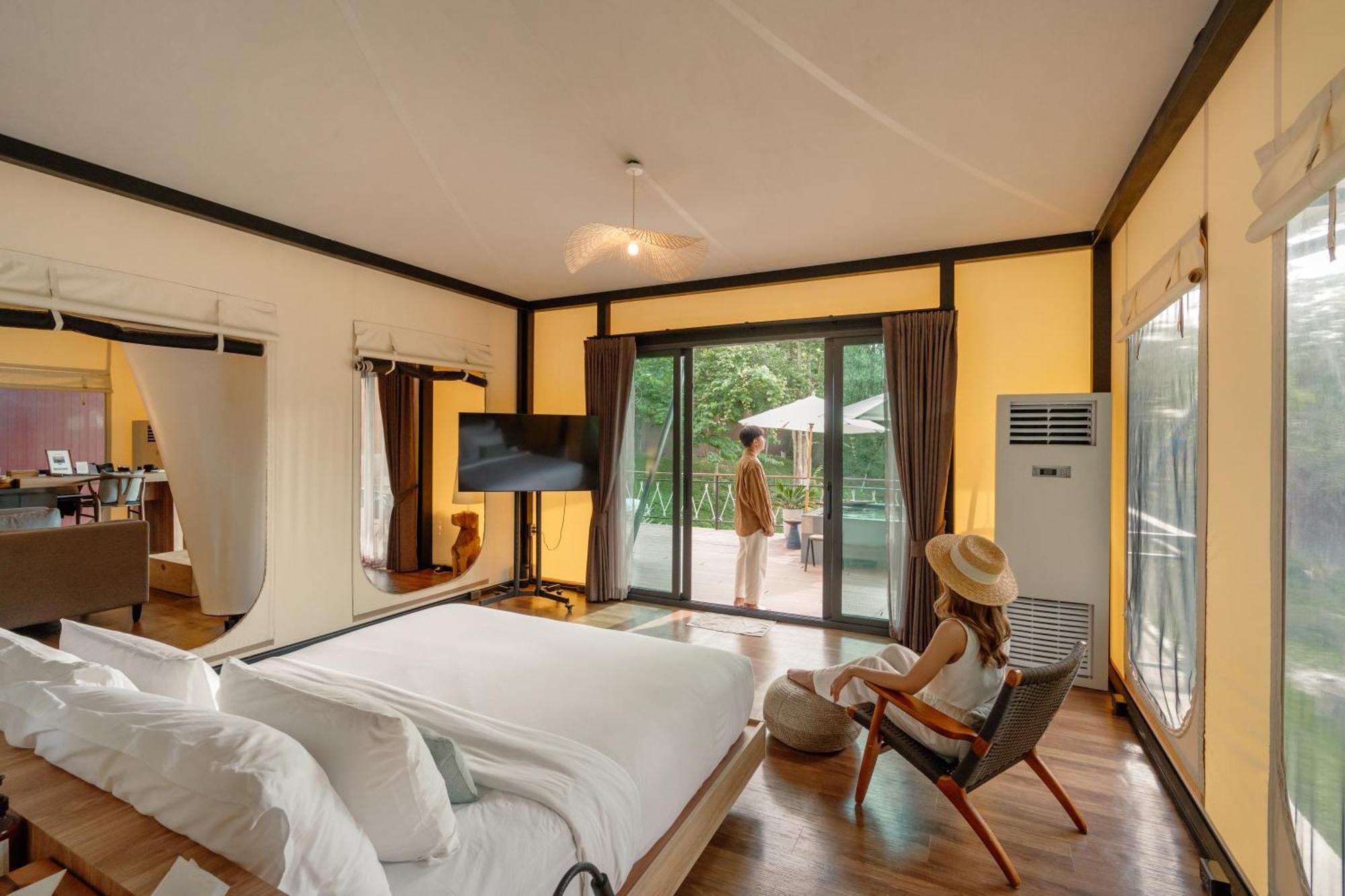 Hotel Te Mata Glamping Nong Nam Daeng Exterior foto